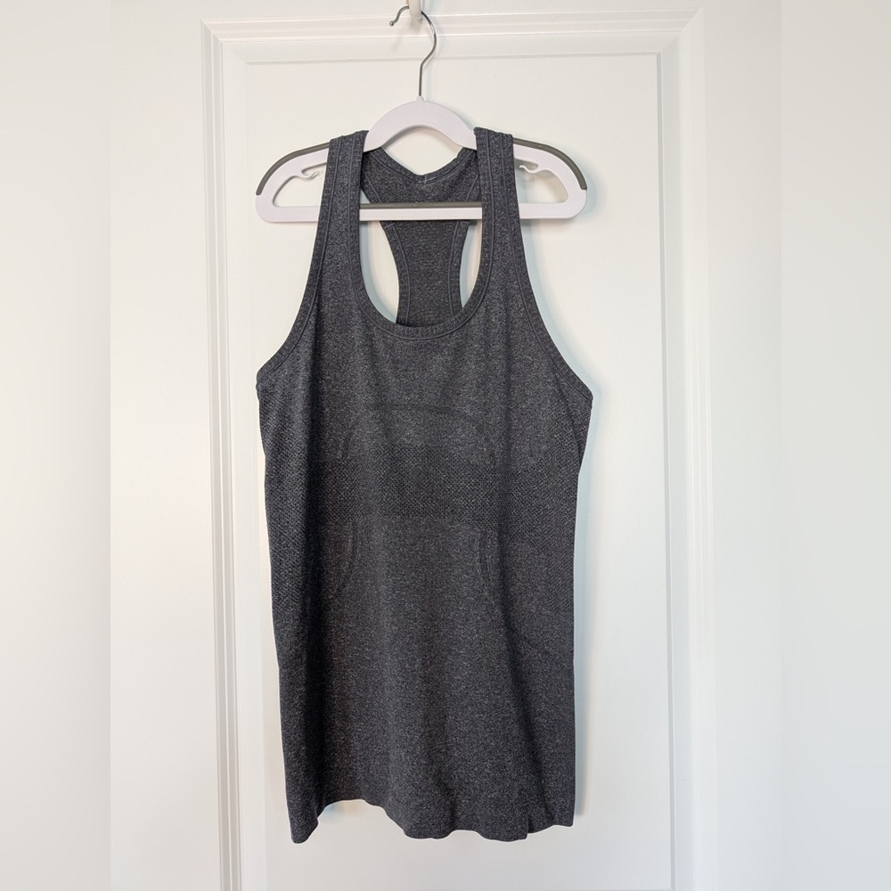 Lululemon Women’s Swiftly Tech Racerback Tank Top Women's Blue Gray Size 6